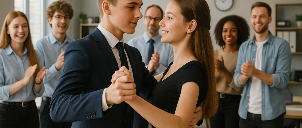 Tanzschule Güth Büroparty Tanzen